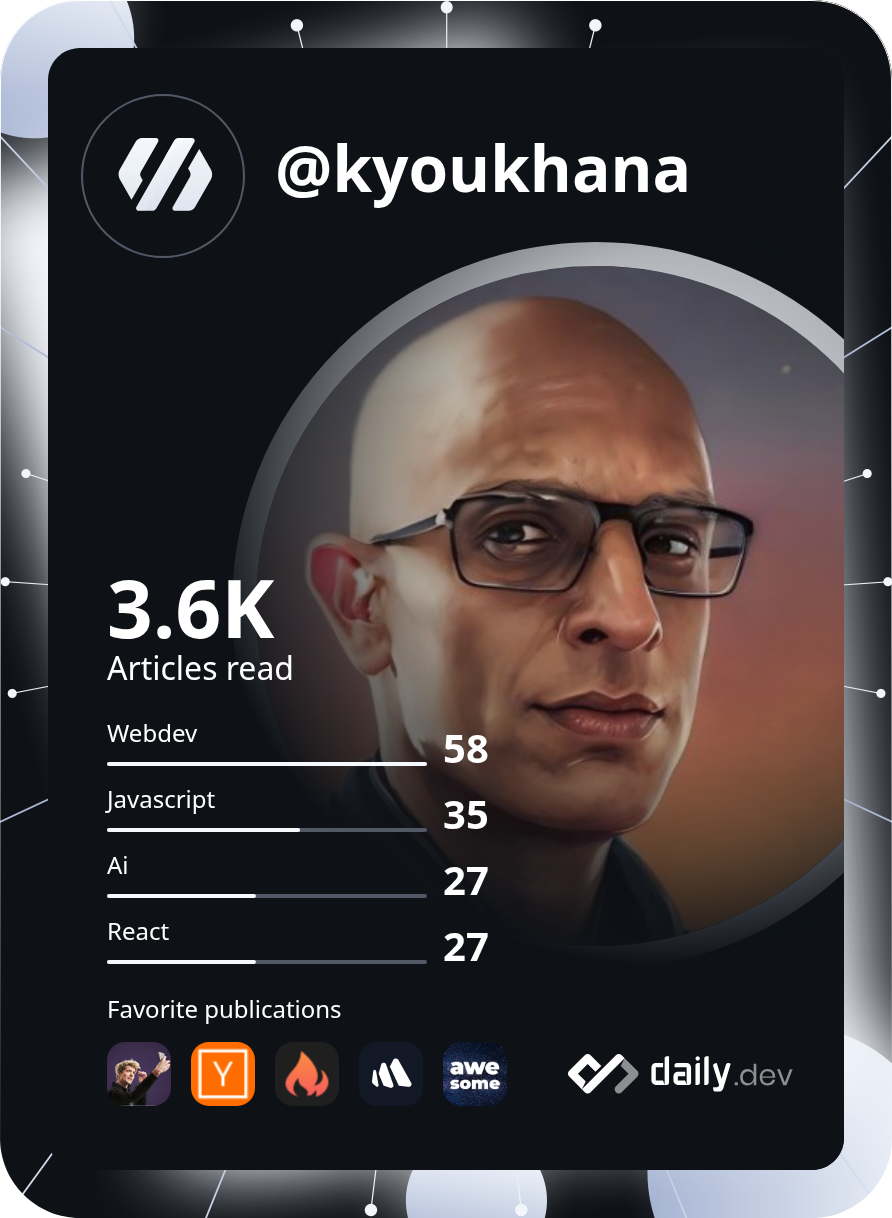 Kevin's Dev Card