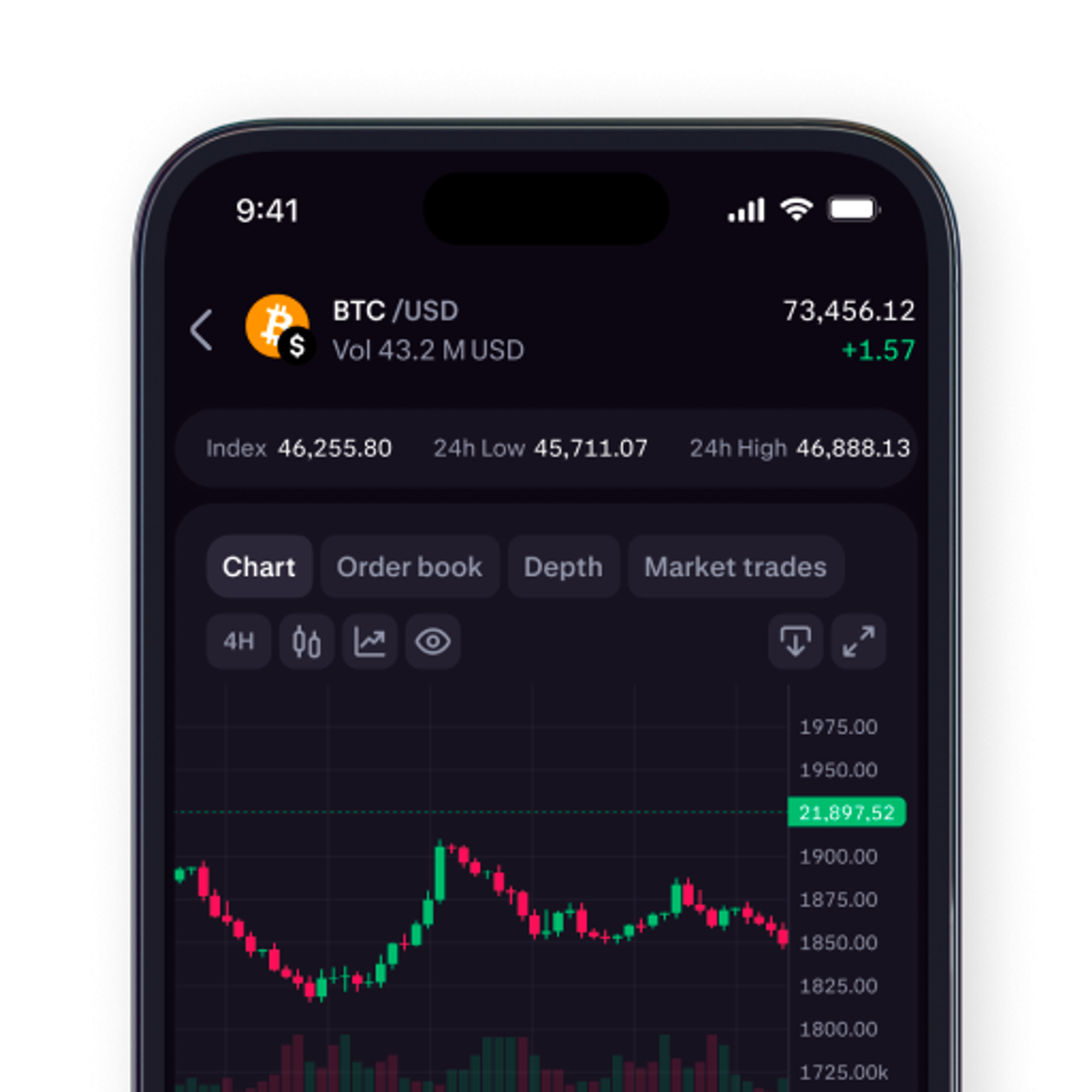 Kraken Pro App