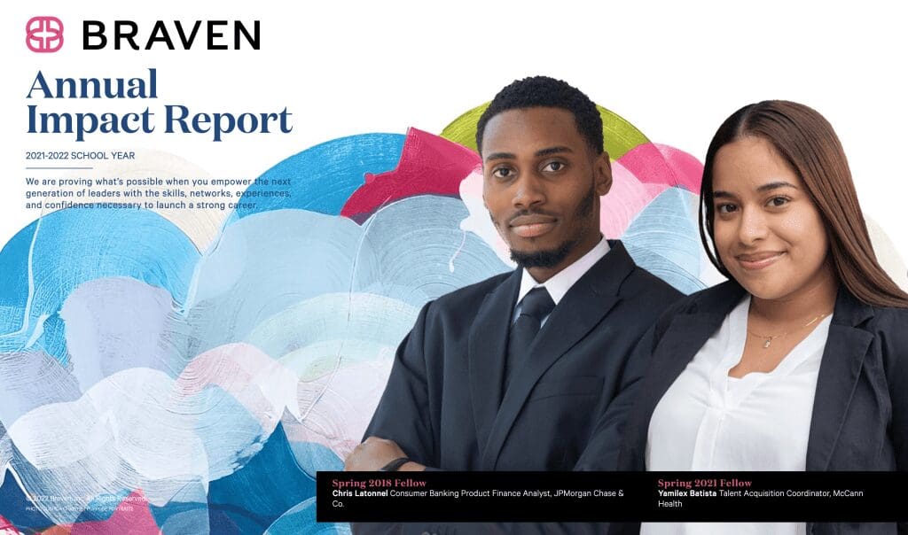 Braven's annual impact report.
