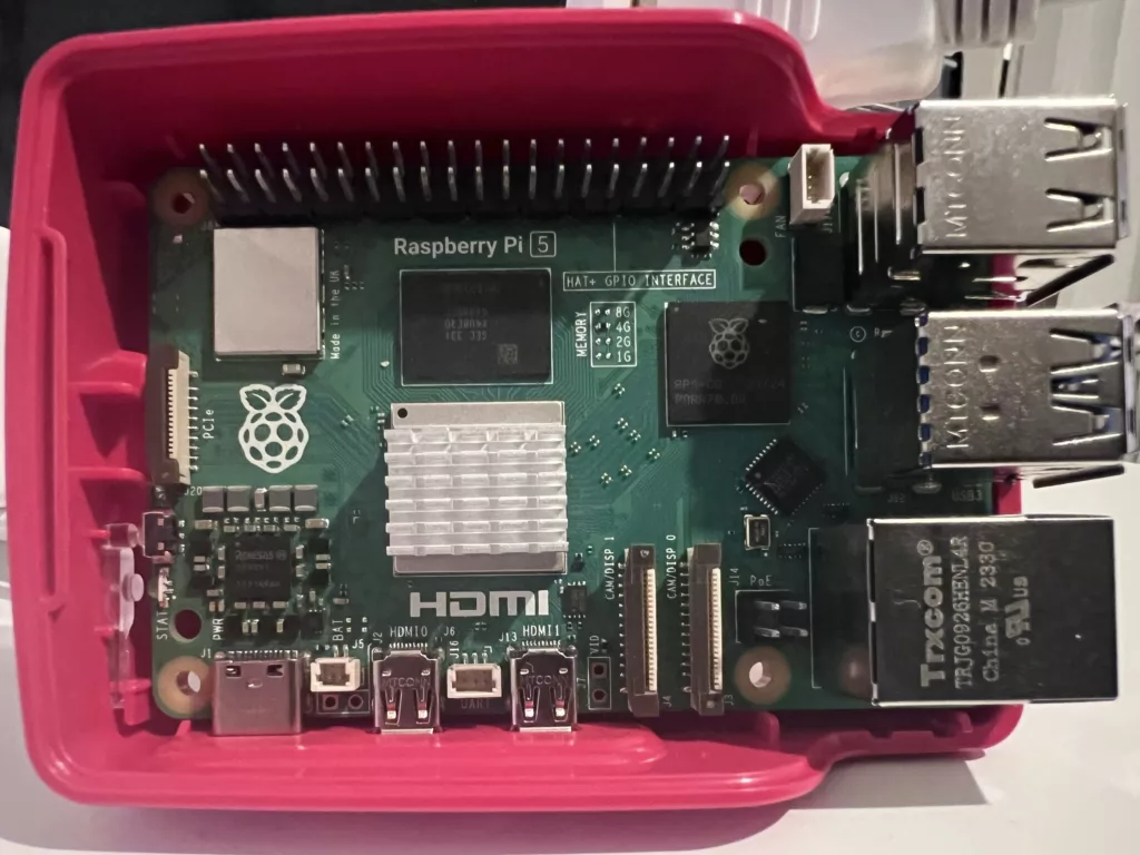 Raspberry Pi 5 Review 22 pi 5 in case