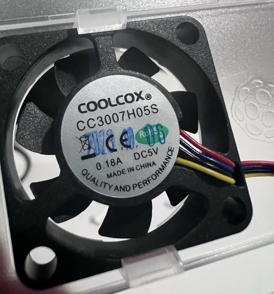 Raspberry Pi 5 Review 33 pi5 case fan