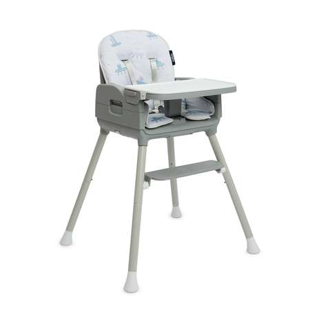 Стульчик для кормления Babyton Travel Set бустер серый
