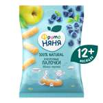 Кукурузные палочки ФрутоНяня яблоко-черника с 12 мес 20 г