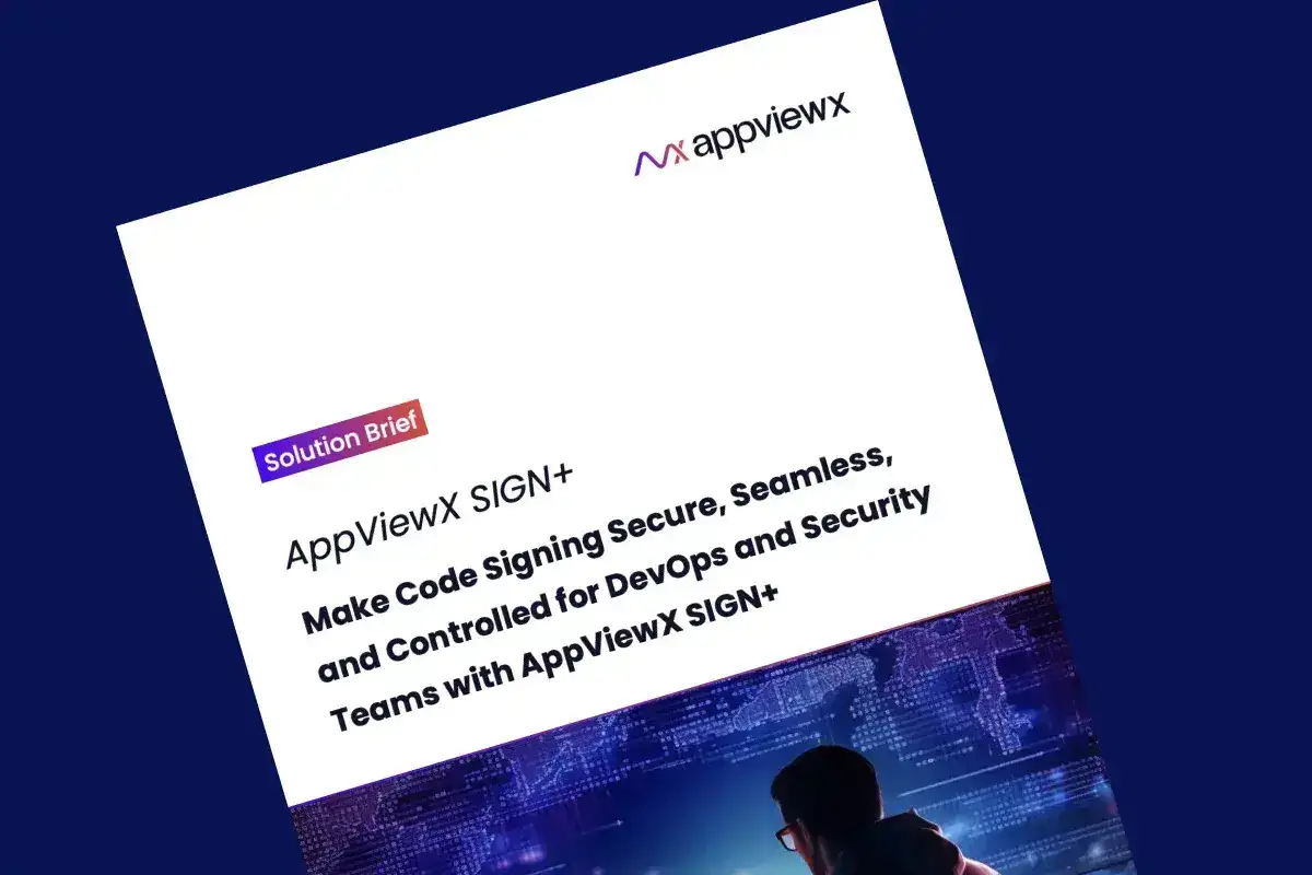 appviewx sign
