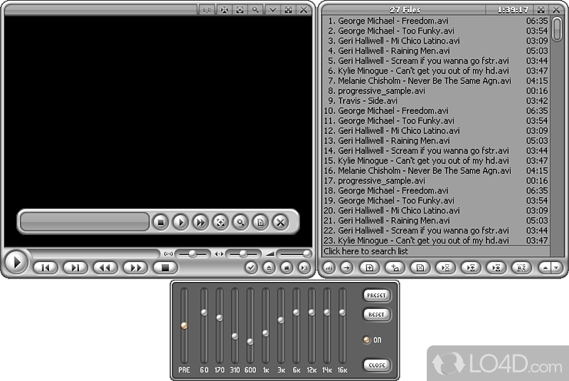 Play media files from computer and manage library - Screenshot of Zoom Player Home Free Play media files from computer and manage library - Screenshot of Zoom Player Home Free