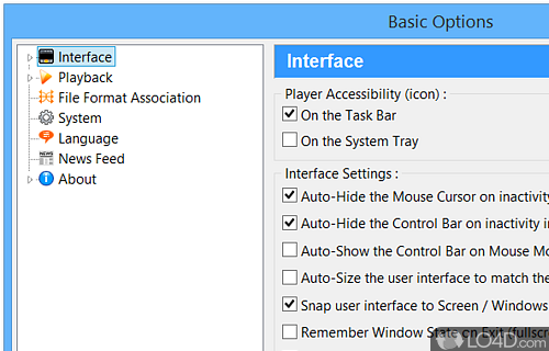 All commands at your fingertips - Screenshot of Zoom Player MAX All commands at your fingertips - Screenshot of Zoom Player MAX
