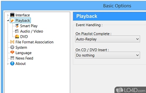 User interface - Screenshot of Zoom Player MAX User interface - Screenshot of Zoom Player MAX