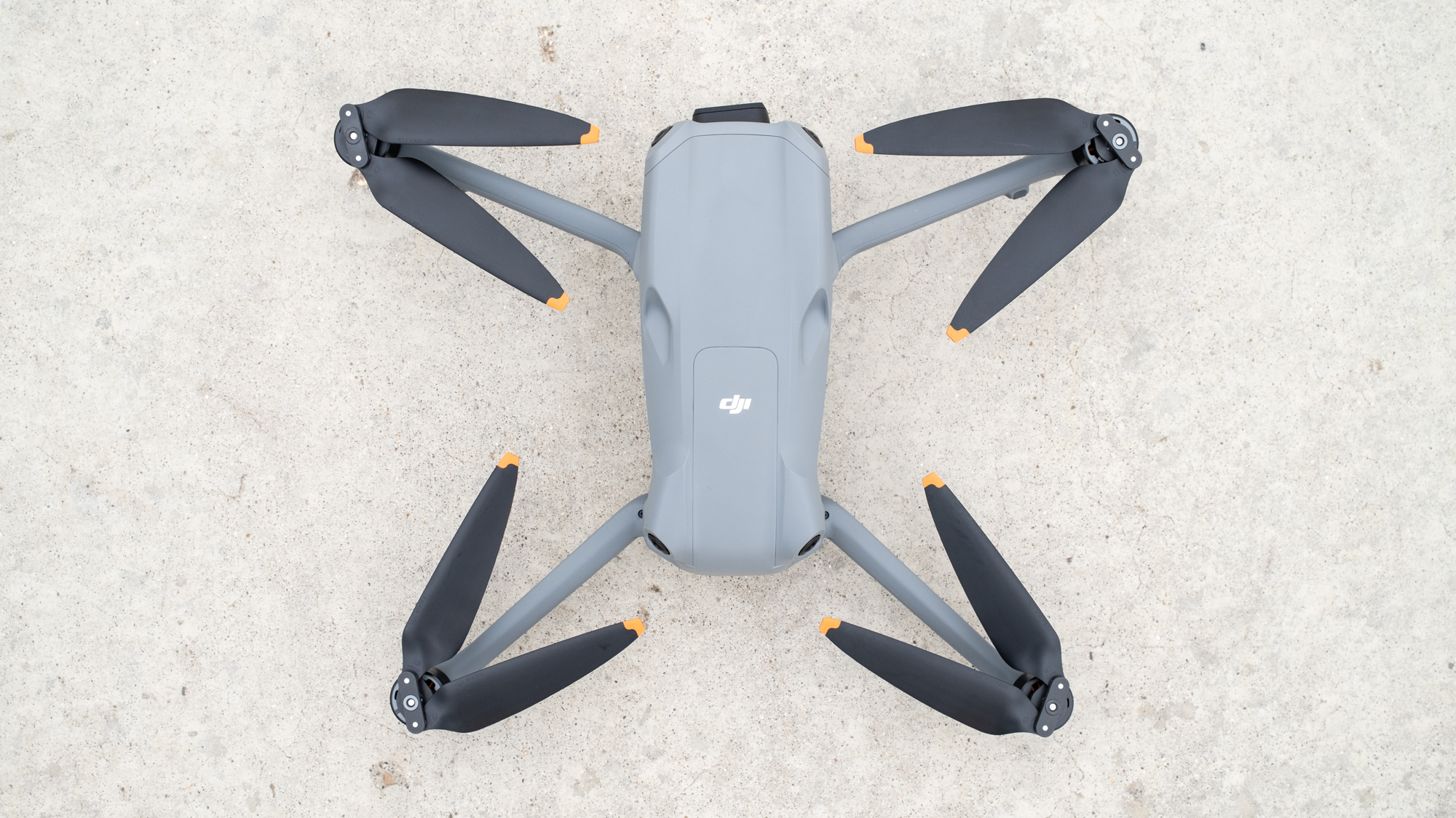 DJI Air 3 Product Image_drone open, above view.