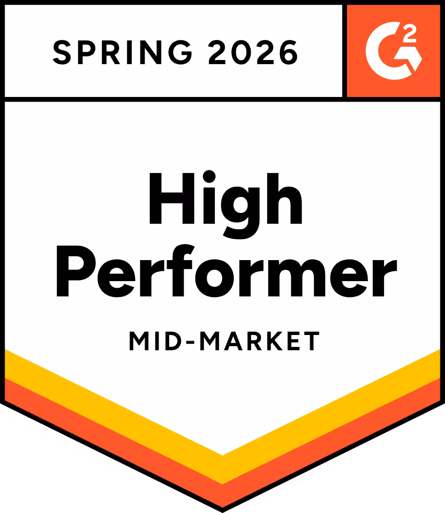 g2 badge high performer fall 2025