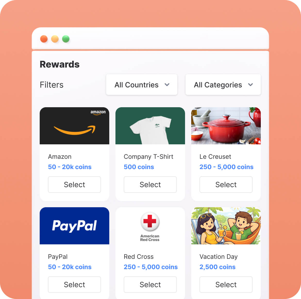 Employee Rewards Software - Rewards Options That People Love - Matter