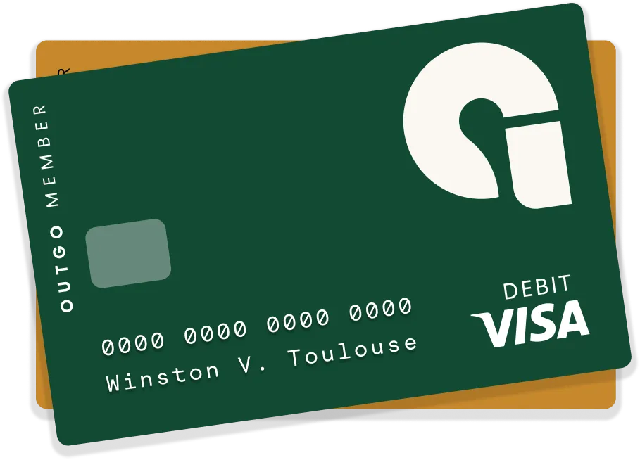 Get the best rates with the Outgo debit card