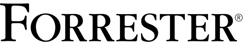 Forrester Research company logo in black text.