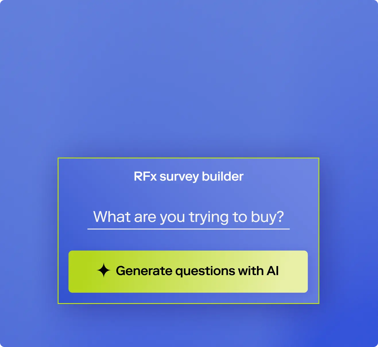 Streamline RFx management to source more and save more