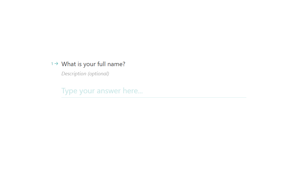 Online Job Application Form Template