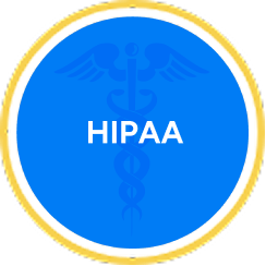HIPAA certified badge