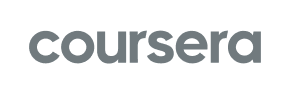 Coursera wordmark logo.