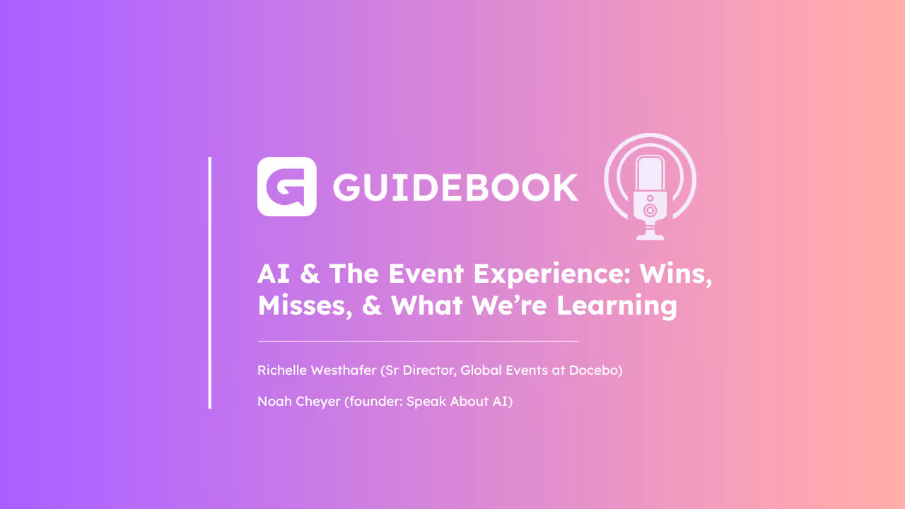 banner for ai is changing the event experience