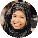 Smiling woman