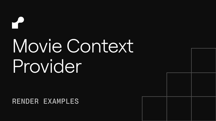 Movie Context Provider