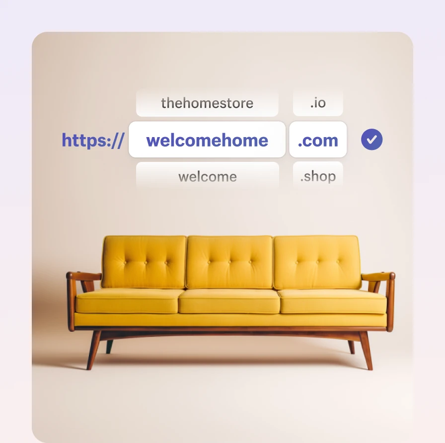 IU do criador de sites