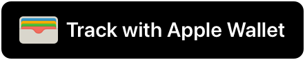 Nupu „Track with Apple Wallet“ („Jälgi rakendusega Apple Wallet“) näide