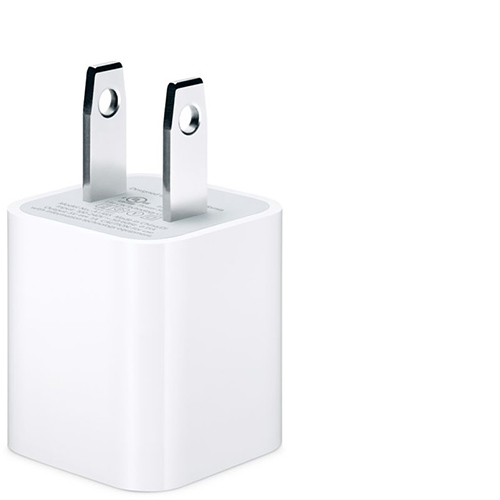 Adaptador de 5 W con puntas norteamericanas.