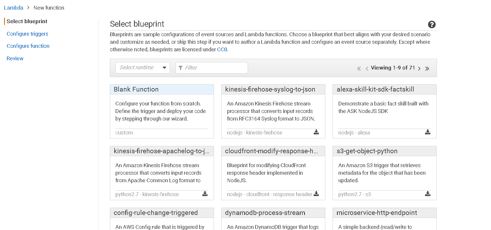 lambda create step 1 image