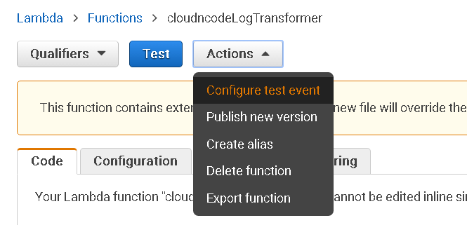 lambda test step 1
