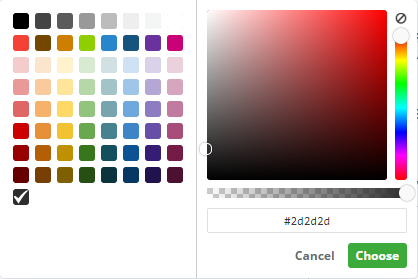 custom colors picker