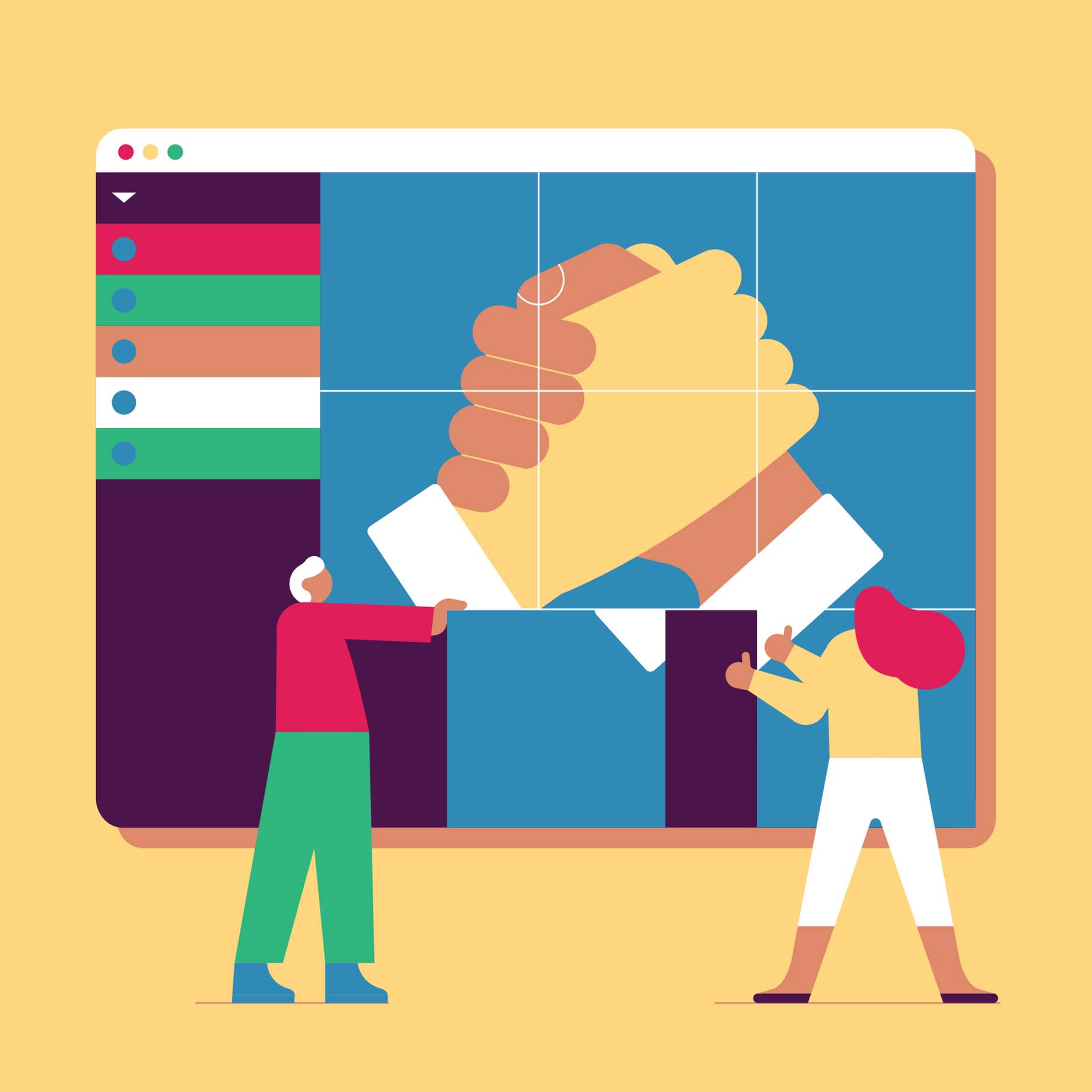 Boost teamwork in the hybrid workplace with Slack hero image