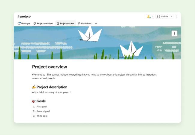 Project template