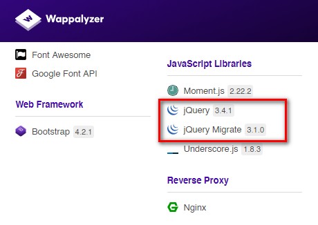 Wappalyzer
