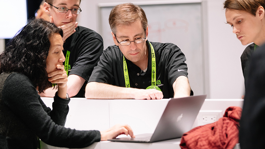NVIDIA experts discuss a new development project
