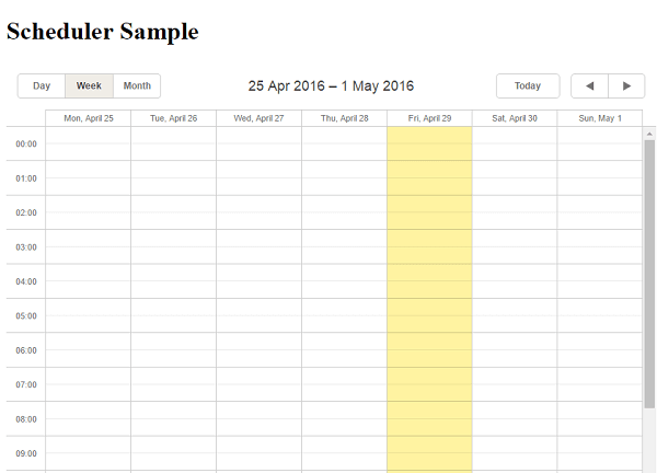 scheduler with scalatra