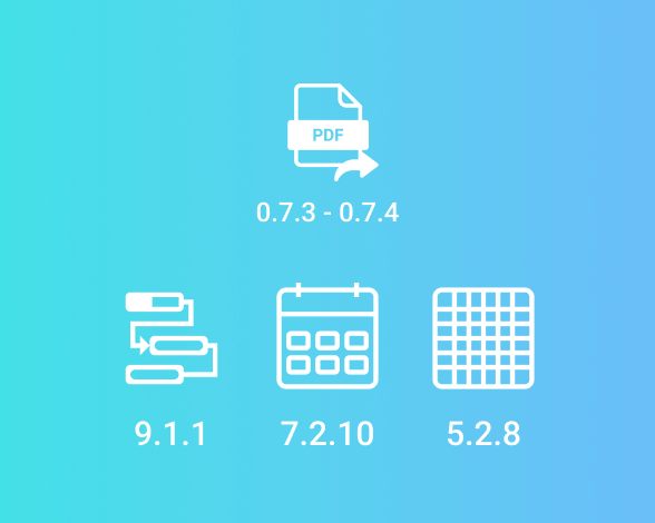 fixes for Gantt, Scheduler, Spreadsheet