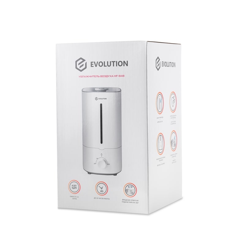 Ультразвуковой увлажнитель воздуха EVOLUTION HF848 — изображение 4