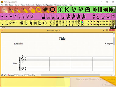 MUI File Screenshot Screenshot of a .mui file in Myriad Harmony Assistant