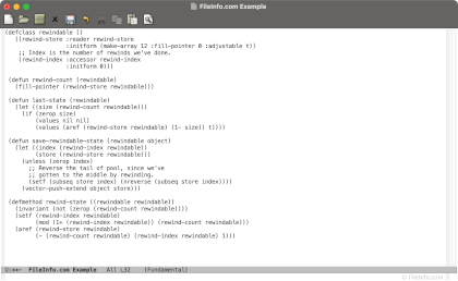 GNU Emacs Screenshot Screenshot of GNU Emacs 28