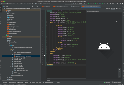 Google Android Studio Screenshot Screenshot of Google Android Studio 4