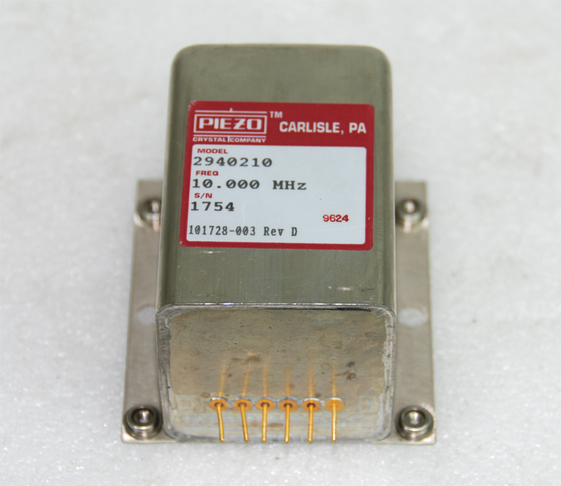 The Piezo 2940210 10 MHz crystal oscillator