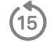 Le bouton « 15 Seconds Rewind ».