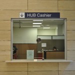 HUB Cashier window