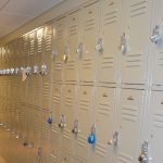 Row of HUB Lockers