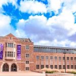 The west side of the Husky Union Building