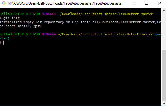 Inizializza il repository git