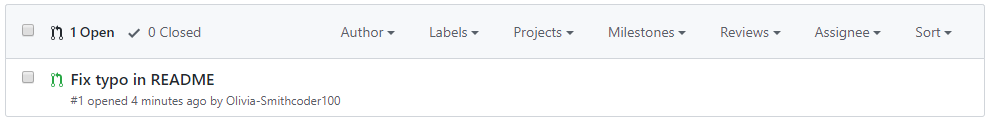 Eliminare un branch dopo il merge della PULL Request. 4