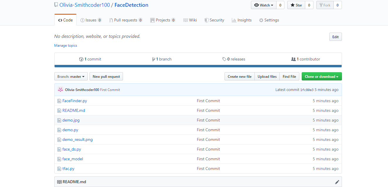 Visualizza i tuoi file nel repository ospitato su GitHub.