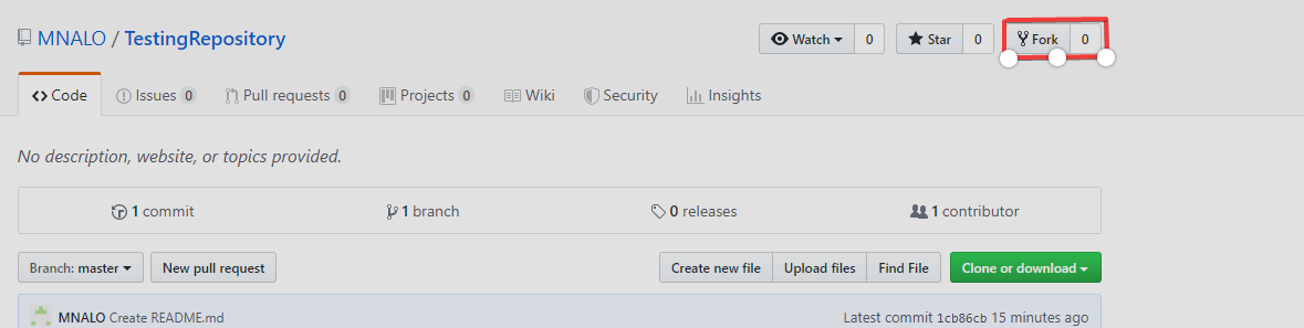 1. Forka il repository.