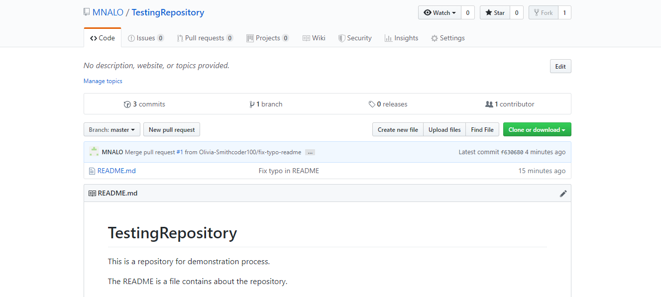 Eliminare un branch dopo il merge della PULL Request. 7