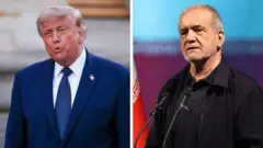 The presidents of the US and Iran.